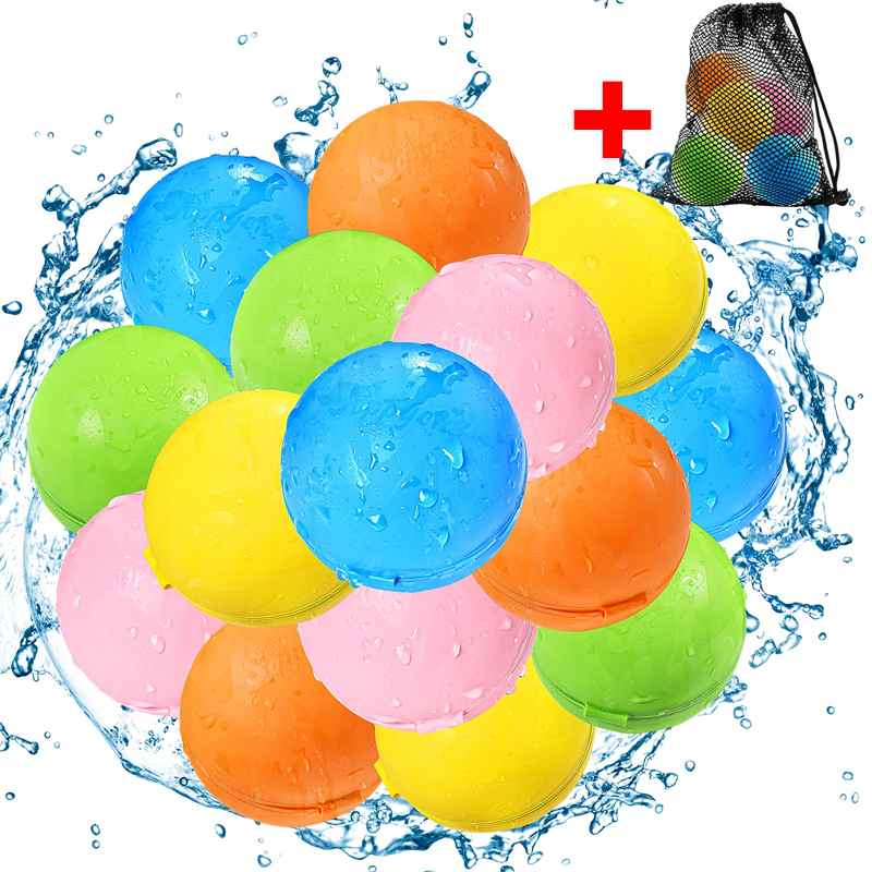 Party Games Using Balloons - Palloncini d'acqua in silicone riutilizzabili per