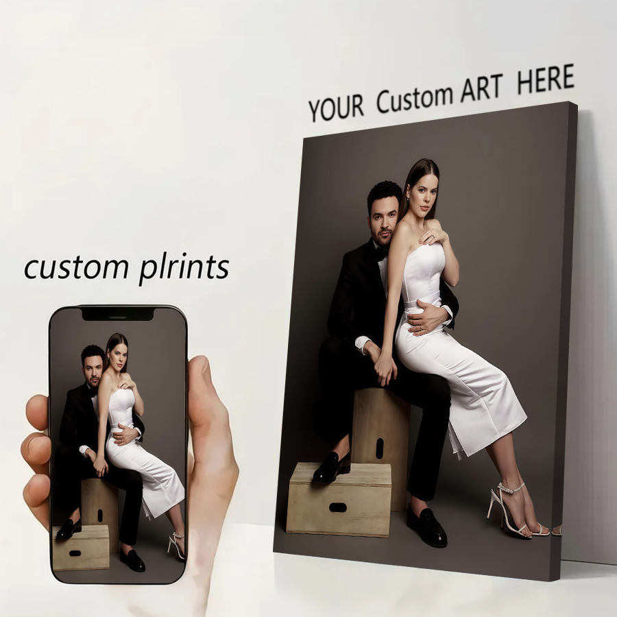 Party Games Gifts - Poster su Tela Personalizzato con Stampa