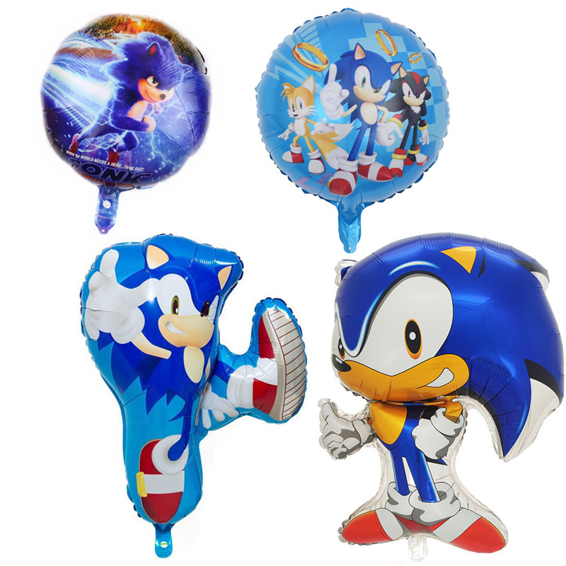 Party Games Adult Birthday - Cartone animato blu lampeggiante il riccio