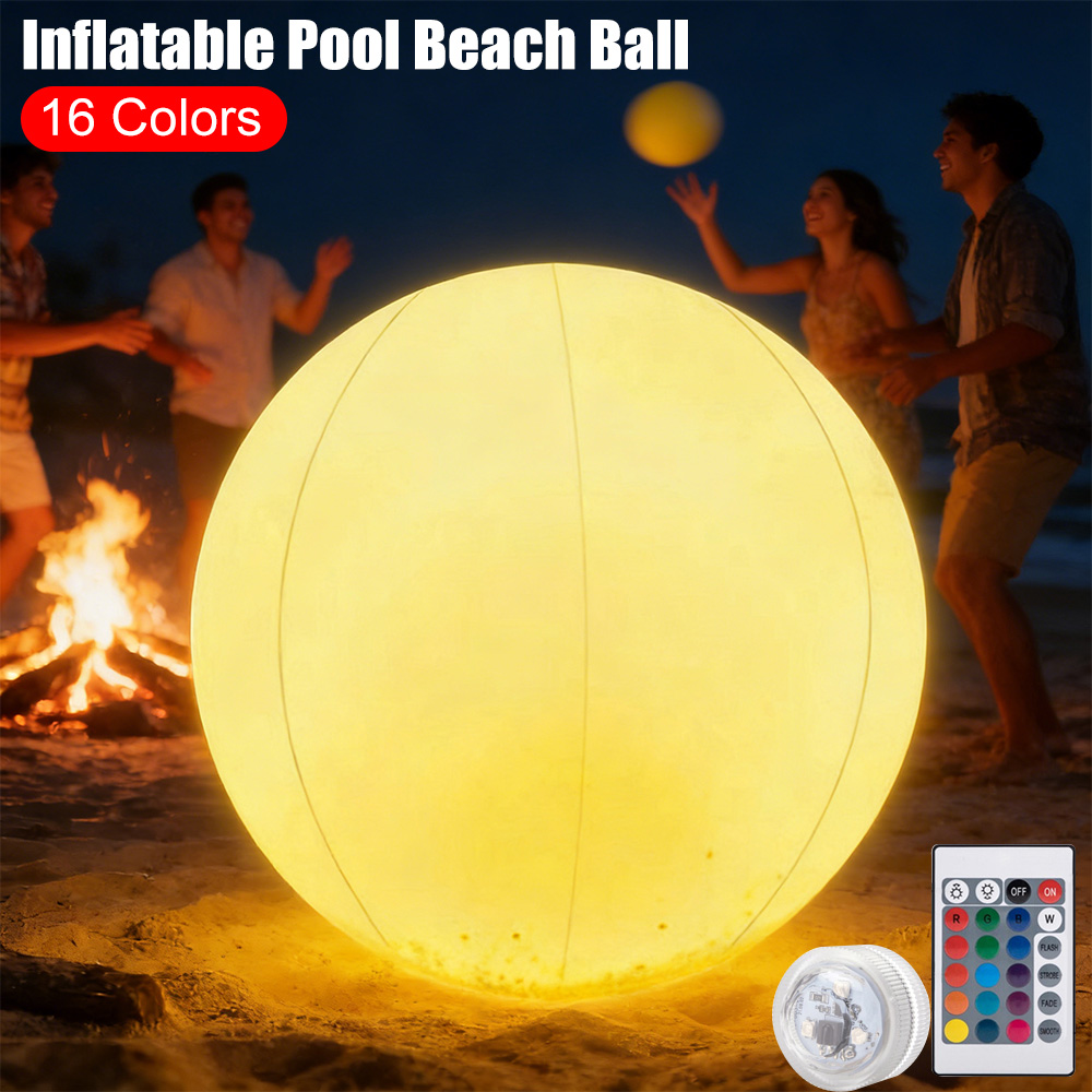 Games Garden Party - Pallone Gonfiabile Luminoso a LED per