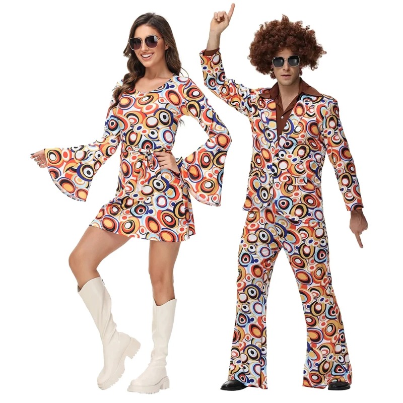 Party Games Couple - Costume Retrò Anni '70 e '80