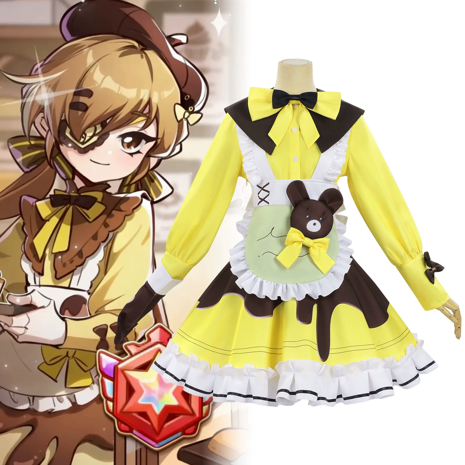 Costume Cosplay Eggy Party Sca - Party Games Night recensione e prezzo