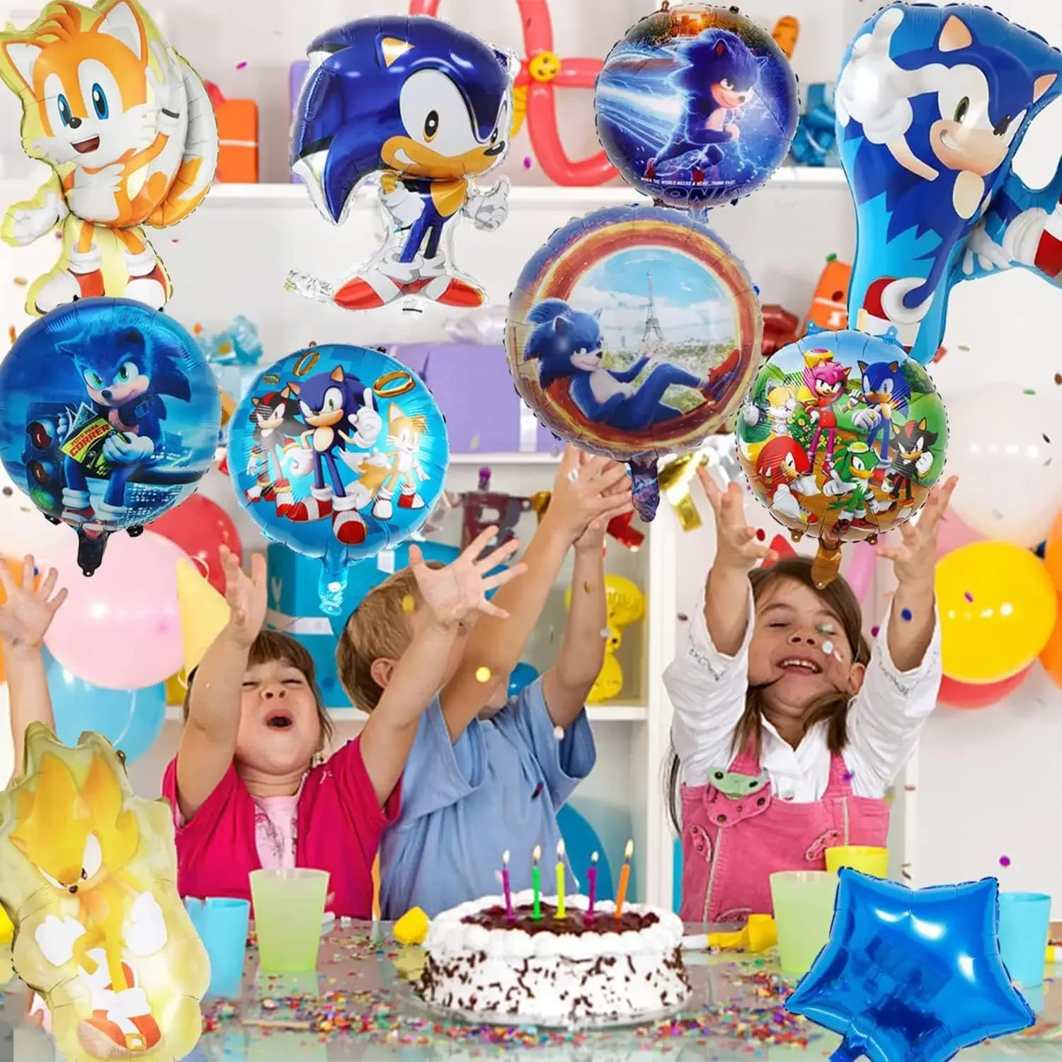Cartone animato blu lampeggian - Party Games Adult Birthday recensione e prezzo