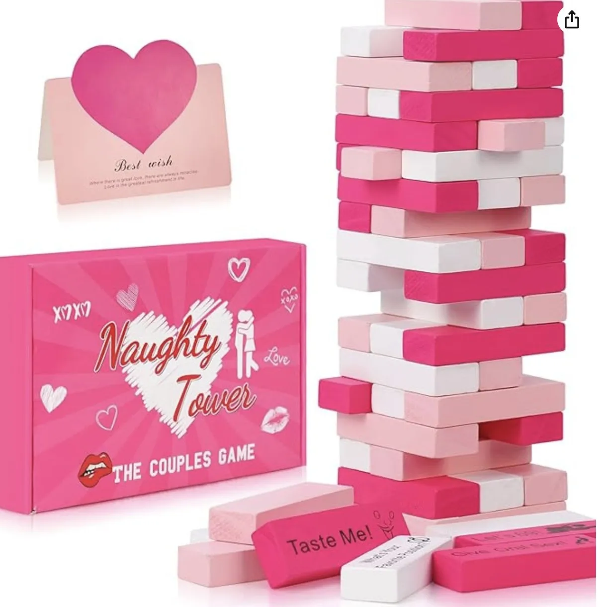 48PCS Block Tower Gioco Coppia - Party Games Couple recensione e prezzo