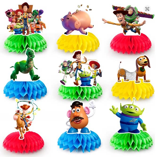 Centrotavola a nido d'ape di T - Party Games Gifts recensione e prezzo