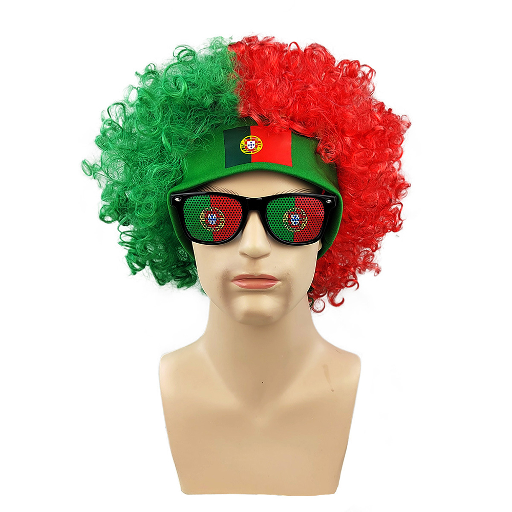 Set Parrucca Afro con Bandiera - Party Games Usa recensione e prezzo